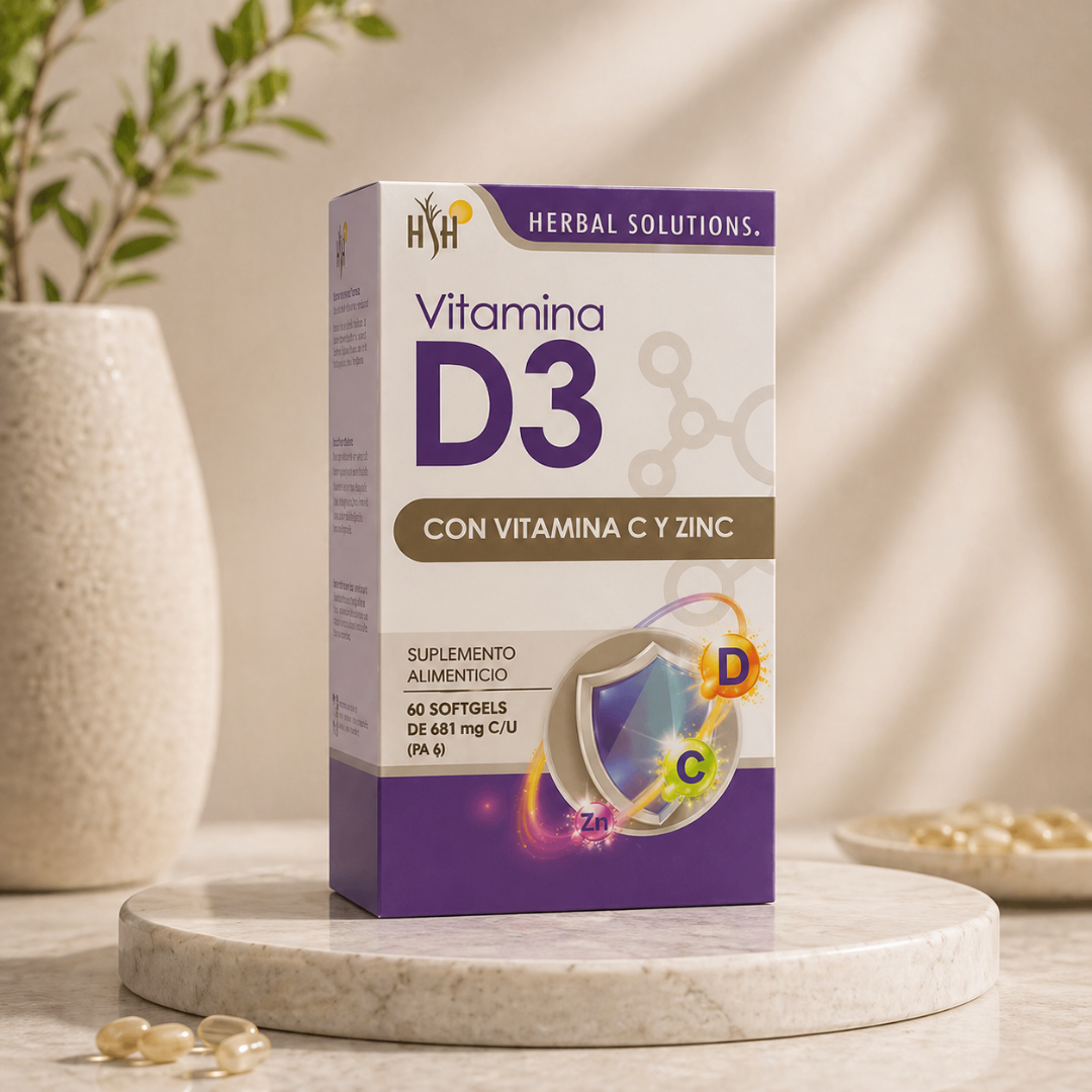 VITAMINA D3 – 60 Caps