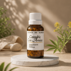 CHOCHOS DE CANNABIS CON ÁRNICA – 300 glóbulos