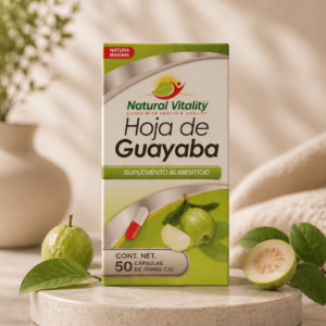 HOJA DE GUAYABA – 50 Caps